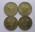 Zestaw (4 szt.) monet dwuzłotowych