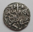 Drachma typu Samanta Deva - Indie - Szachowie Kabulu 870 - 1008