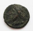 AE-QUADRANS z czasów Hadriana i Antoninusa Piusa - Wilczyca