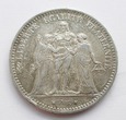 5 Franków 1873r. K - Francja - HERKULES