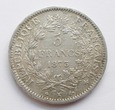 5 Franków 1873r. K - Francja - HERKULES