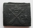 1 ORE (KLIPA) 1626r. - Szwecja - Gustaw II Adolf (1611 - 1626)