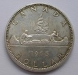 1 dolar 1965r. - Kanada - Królowa Elżbieta II (1953 - 2023)