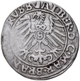 A230. Albrecht Hohenzollern 1525-1568, Grosz 1558, Królewiec. R5