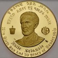 D278. Etiopia, 100 dolarów 1966, Haile Selasie, L-