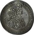 D379. Austria, Śląsk, Talar 1695 CB Brzeg, Leopold I