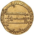 B66. Islam, Dinar ok 170 AH, Abbasydzi, st 2
