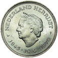 Holandia, 10 guldenów 1970, Juliana, st 2+, 10 sztuk
