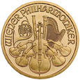 C130. Austria, 10 euro 2022, 1/10 oz, Filharmonia, st 1