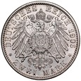 D276. Niemcy, 2 marki 1906, Baden, st 1