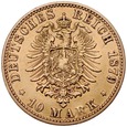 B18. Niemcy, 10 marek 1879 A, Prusy, st 3