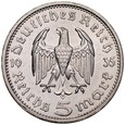 D114. Niemcy, 5 marek 1935 A,  Hindenburg, st 2+