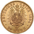 C26. Niemcy, 20 marek 1884 A, Prusy, st 2