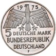 Niemcy, 5 marek BRD, 10 szt, junk silver