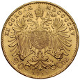 C12. Austria, 20 koron 1915, Franz Josef, st 1, NB