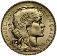 D8. Francja, 20 franków 1912, Kogut, st 1
