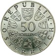 D287. Austria, 50 szylingów 1967,73, 66, 59 4 sztuki