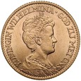 B8. Holandia, 10 guldenów 1912, Wilhelmina, st 2+