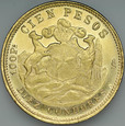 C30. Chile, 100 pesos 1926, st 2+