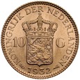 B15. Holandia, 10 guldenów 1932, Wilhelmina, st 1