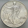 C272. USA, Dolar 1998, Statua, st 2+, uncja srebra