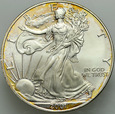 C322. USA, Dolar 2001, Statua, st 1-, uncja srebra