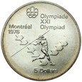Kanada, 5 dolarów 1975, Olimpiada, st 1, 10 szt