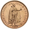 B32. Węgry, 10 koron 1910, Franz Josef, st 2+