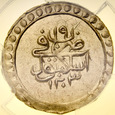 S401. Turcja, Altin 1203/19 (1807), Selim III, PCGS Au