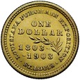 B73. USA, Dollar 1903, Exposition St. Louis, st 2