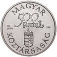 Węgry, 500 forintów 1994, Statek Carolina, st 1-