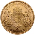 B57. Węgry, 10 koron 1904, Franz Josef, st 2