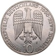 E114. Niemcy, 10 marek 1990, 10 szt, junk silver