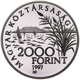D187. Węgry, 2000 forintów 1997, Helka Kelen, Balaton, st L