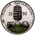 D311. Węgry, 500 forintów 1993, Współna waluta, st L-