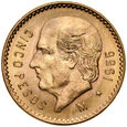 C62. Meksyk, 10 pesos 1959, st 1-