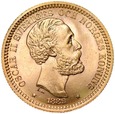 B26. Szwecja, 20 koron 1889, Oskar II, st 1