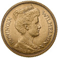 D73. Holandia, 5 guldenów 1912, Wilhelmina, st 1