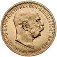 Austria, 10 koron 1910, Franz Josef, st 2/1-