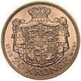 B36. Dania, 20 koron 1914, Christian X, st 1