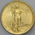 D121. USA, 20 dolarów 1924, Statua, st 2
