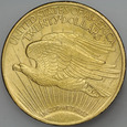 D121. USA, 20 dolarów 1924, Statua, st 2