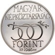 Węgry, 500 forintów 1986, Oswobodzenie Budy, st L