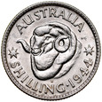 C343. Australia, Schilling 1944 S, Georg VI, st 2