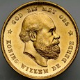 B96. Holandia, 10 guldenów 1877, Wilhelm, st 1