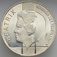 C217. Holandia, 10 guldenów 1994, Beatrix, st 1-