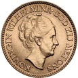 E80. Holandia, 10 guldenów 1933, Wilhelmina, st 1