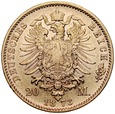 B1. Niemcy, 20 marek 1873, Hessen, st 3