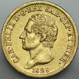 D30. Sardynia, 20 lirów 1828, Carl Felix, st 3