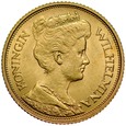 B54. Holandia, 5 guldenów 1912, Wilhelmina, st 2+